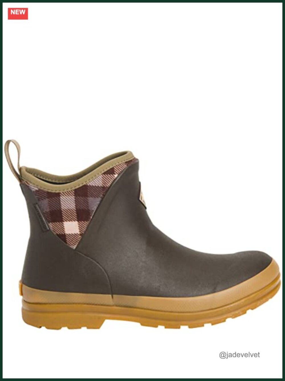 Ankle Boots Waterproof Neoprene Rubber Pull-On Comfortable Outdoor Work Boot
